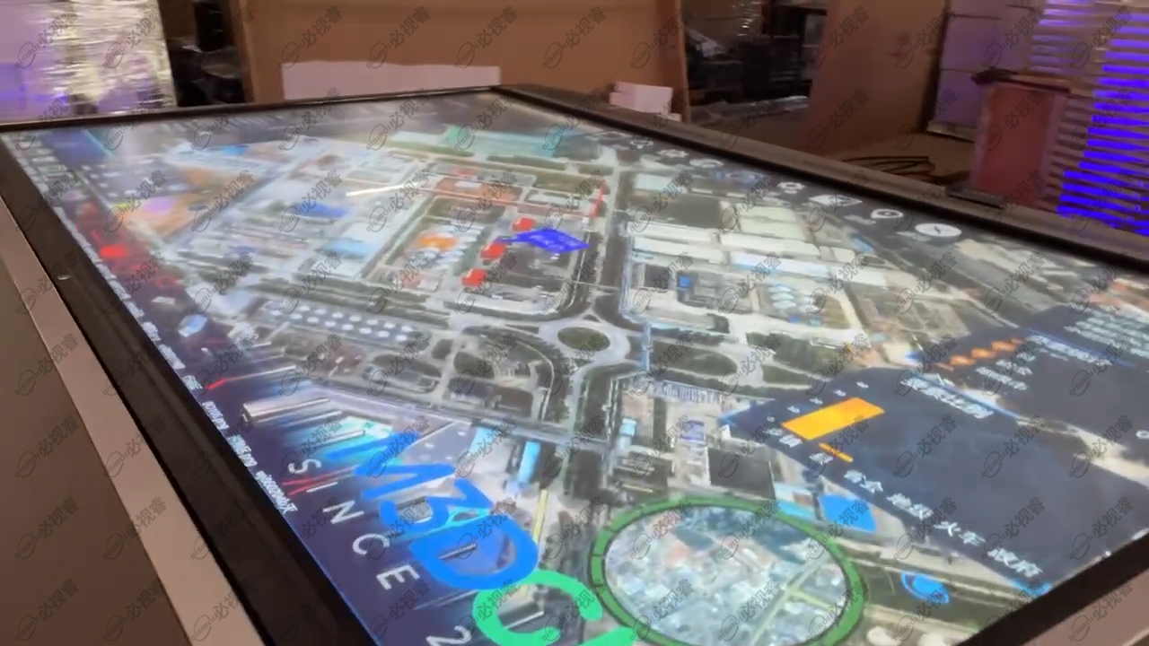 交通消防城市道路模拟电子沙盘-BISIRUI必视睿演示视频
