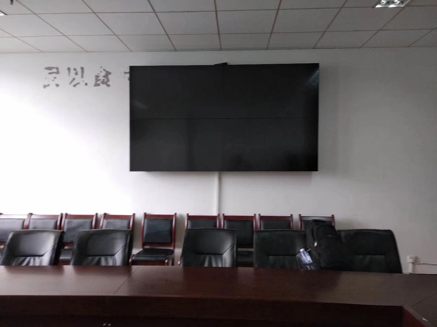 深圳某政务会议液晶拼接屏